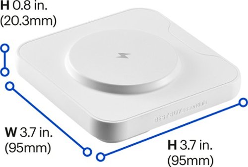 Best Buy essentials™ 2-in-1 15W Wireless Charger Kit with Watch Charger Holder for iPhone, Samsung and More Qi Devices - White BUY IN AUSTRALIA