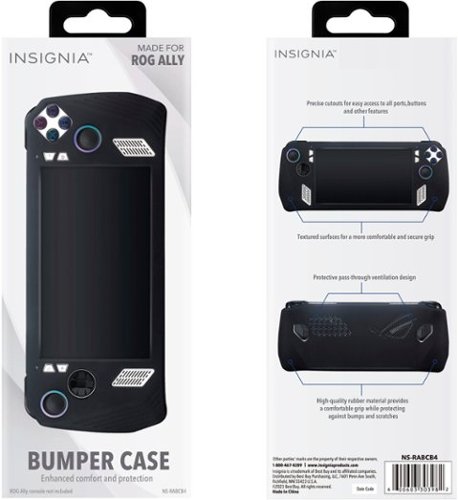 Insignia™ Bumper Case for ROG Ally - Black BUY ONLINE