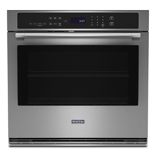 Photos - Oven Maytag  30" Built-In Single Electric Convection Wall  with Air Fry  