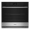 Whirlpool - 30" Smart Built-In Single Electric Wall Oven with Air Fry - Stainless Steel-Front_Standard
