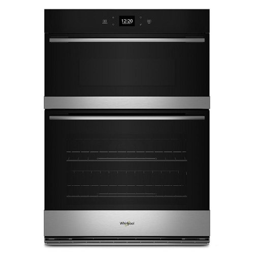 Whirlpool - 30" Smart Built-In Electric Combination Wall Oven with Air Fry - Stainless Steel