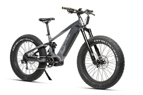 QuietKat - Ibex VPO E-Bike w/ Maximum Operating Range of 63 Miles and w/ Maximum Speed of 28 MPH - Large - Smoke