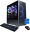 CyberPowerPC - Gamer Supreme Gaming Desktop - Intel Core i7-13700KF - 32GB Memory - NVIDIA GeForce RTX 4060 Ti 8GB - 2TB SSD - Black-Angle_Standard 
