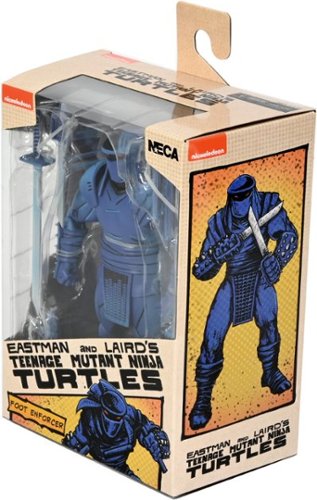 NECA Teenage Mutant Ninja Turtles 7 Eastman and Laird's- Foot Enforcer WORLDWIDE DELIVERY