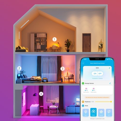 Govee A19 800 Lumens Smart LED Bulb (4-Pack) - Multi HOW TO BUY
