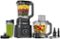 Ninja - Detect Kitchen System Power Blender + Food Processor Pro with 24-oz. To-Go Cup and BlendSense Technology - Black-Front_Standard