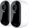 Arlo - Essential 2-Camera Outdoor Wireless 2K Security Camera (2nd Generation) with Color Night Vision - White-Front_Standard