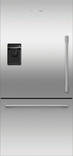 

Fisher & Paykel - Active Smart 17.1 Cu Ft Bottom Freezer Refrigerator with Ice & Water - Stainless Steel