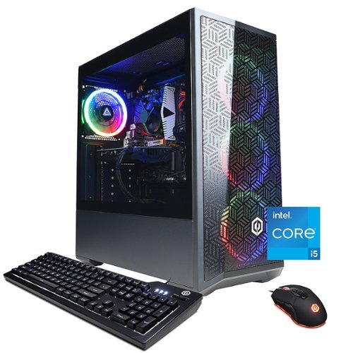 CyberPowerPC - Gamer Xtreme Gaming Desktop - Intel Core i5-13400F - 16GB Memory - NVIDIA GeForce RTX 4060 - 2TB SSD - Black