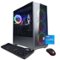 CyberPowerPC - Gamer Xtreme Gaming Desktop - Intel Core i5-13400F - 16GB Memory - NVIDIA GeForce RTX 4060 - 2TB SSD - Black-Angle_Standard