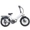 GoTrax - F2 Foldable eBike w/ 40 mile Max Operating Range and 20 MPH Max Speed - White-Front_Standard