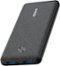 Anker - Power Bank(10000mAh, 20W, 3-Port) - Black-Front_Standard