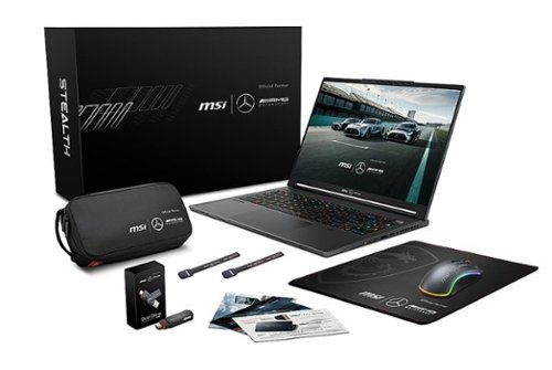 MSI Stealth 16 Mercedes-AMG Motorsport UHD+ OLED Gaming Laptop-Intel Core i9-13900H with 64GB - GeForce RTX 4070-2TB SSD - Selenite Gray BUY ONLINE