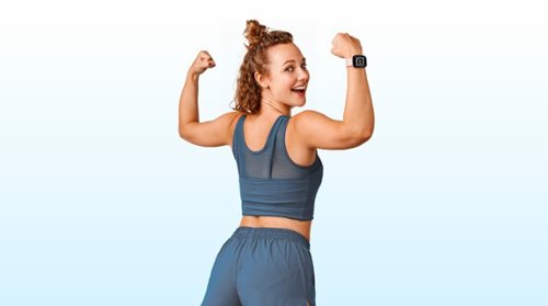 Amazfit Bip 5 Smartwatch 49mm Polycarbonate Plastic - Pink BUY IN CANADA