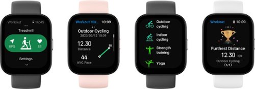 Amazfit Bip 5 Smartwatch 49mm Polycarbonate Plastic - Black BUY IN SAUDI ARABIA