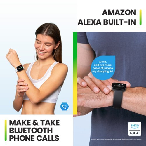 Amazfit Bip 5 Smartwatch 49mm Polycarbonate Plastic - Black BUY IN SWITZERLAND