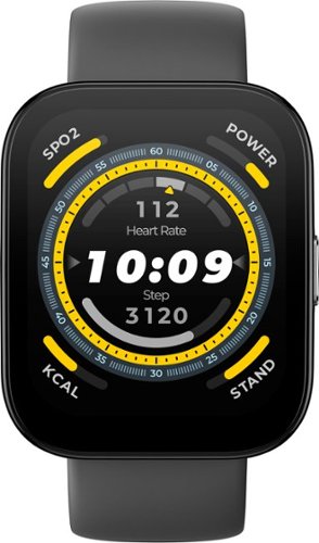 Amazfit Bip 5 Smartwatch 49mm Polycarbonate Plastic - Black WHERE TO BUY