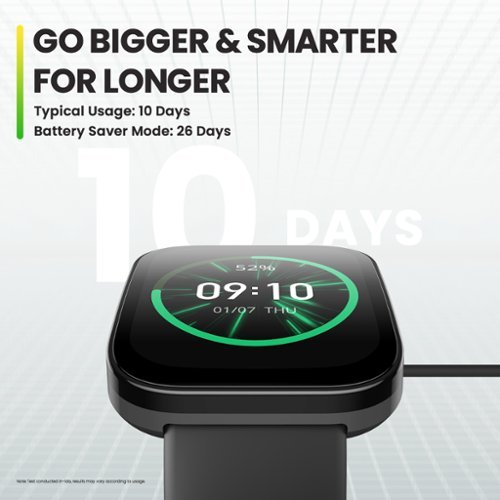 Amazfit Bip 5 Smartwatch 49mm Polycarbonate Plastic - Black BUY IN SPAIN