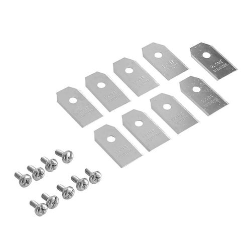 Greenworks - Optimow 9pc Replacement Blades Set - Silver