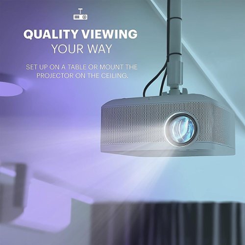 Kodak FLIK X10 Full HD Home Projector, 1080p Portable Projector & Home Theater System with Remote Control - White WHERE TO BUY