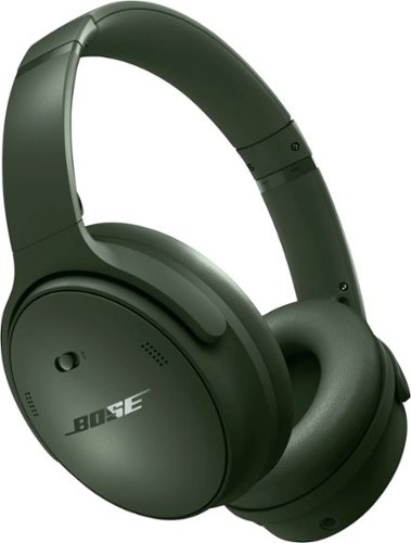Bose - QuietComfort Wireless Noise Cancelling Over-the-Ear Headphones - Cypress Green