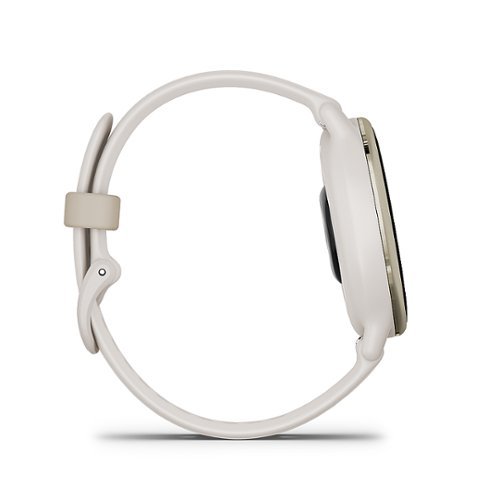 Garmin - vívoactive 5 GPS Smartwatch 42 mm Fiber-reinforced polymer - Gold Aluminum and Ivory - Image 6