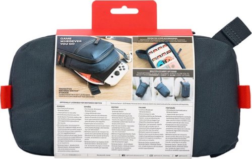 PowerA Crossbody Bag for Nintendo Switch Family - Black BUY IN AUSTRALIA
