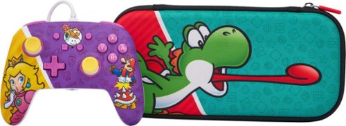 PowerA Enhanced Wired Controller for Nintendo Switch - Princess Peach Battle BUY IN MIDDLE EAST