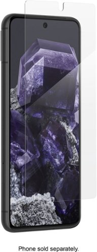 ZAGG - InvisibleShield Glass Elite Ultra-Strong Tempered Glass Screen Protector for Google Pixel 8 - Clear