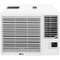 LG - 330 Sq. Ft 7,600 BTU Window Mounted Air Conditioner with 3,850 BTU Heater - White-Front_Standard