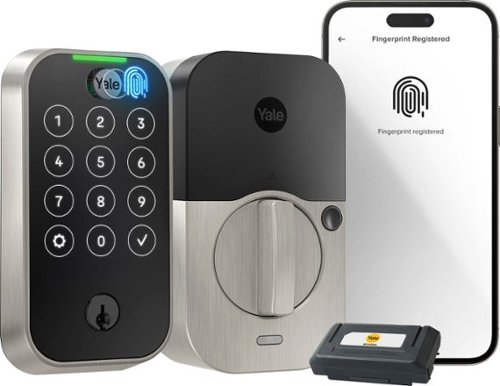 Yale - Assure Lock 2 Smart Lock Wi-Fi with Touch Fingerprint Access - Satin Nickel