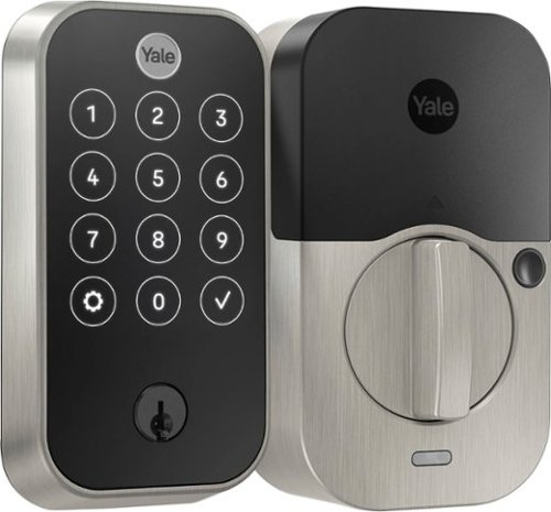  Yale - Assure Lock 2 - Smart Lock Wi-Fi Deadbolt with Touchscreen Keypad | Fingerprint Access - Satin Nickel