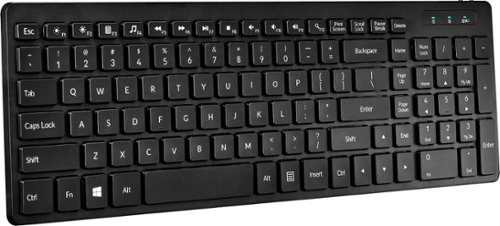 Insignia™ Full-size Bluetooth Scissor Switch Keyboard - Black WHERE TO BUY