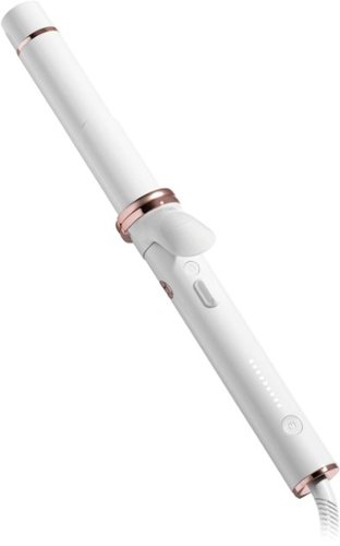 T3 CurlWrap 1.25 Automatic Rotating Curling Iron with Long Barrel - White BUY IN MIDDLE EAST