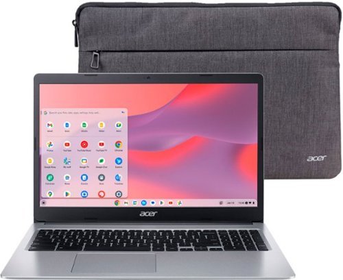 Acer - Chromebook 315 – 15.6" HD Display Laptop - Intel Celeron N4020 with 4GB LPDDR4 – 64GB eMMC - Silver