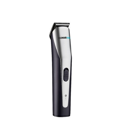 Conair - Conairman All-in-One Face & Body Rechargeable Hair Trimmer Wet/Dry - Silver