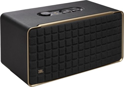 JBL Authentics 500 Wireless Bluetooth Speaker with Dolby Atmos Music (Black/Gold)