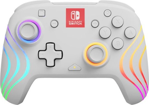 PDP - Afterglow Wave Wireless Controller For Nintendo Switch, Nintendo Switch - OLED Model - White