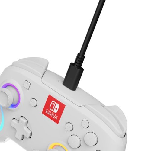 PDP Afterglow™ Wave Wireless Controller for Nintendo Switch™, and Nintendo Switch™ - OLED Model - White BUY IN AUSTRALIA