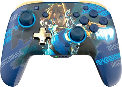 PDP REMATCH GLOW Wireless Controller For Nintendo Switch, Nintendo Switch - OLED Model - Link Hero GLOBAL SHIPPING