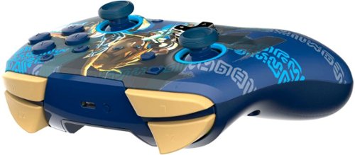 PDP REMATCH GLOW Wireless Controller For Nintendo Switch, Nintendo Switch - OLED Model - Link Hero BUY IN SINGAPORE