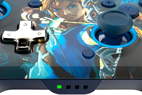 PDP REMATCH GLOW Wireless Controller For Nintendo Switch, Nintendo Switch - OLED Model - Link Hero BUY IN UK