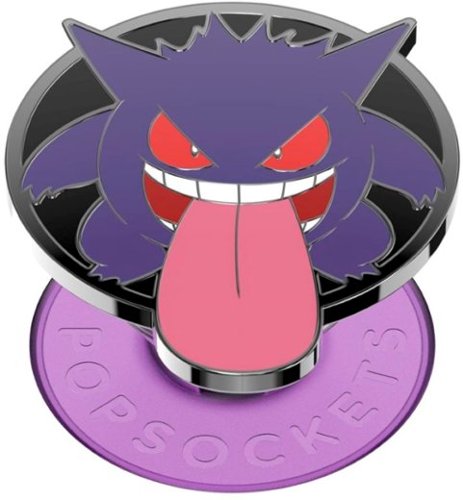 PopSockets Adhesive PopGrip Universal Grip & Stand for Cell Phones - Glow in the Dark Enamel Gengar Night Shade Pokemon WORLDWIDE DELIVERY