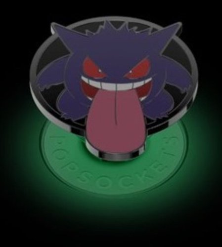 PopSockets PopGrip Cell Phone Grip & Stand - Licensed - Glow in the Dark Enamel Gengar Night Shade Pokemon BUY ONLINE