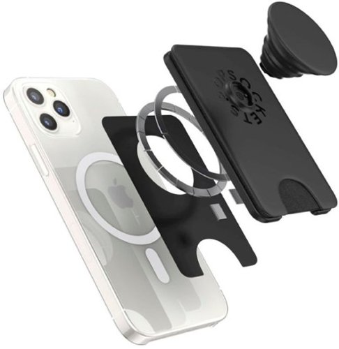 PopSockets MagSafe PopWallet+ Cell Phone Wallet & Grip, with Adapter Ring - Black HOW TO BUY