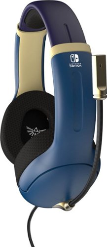 PDP AIRLITE Wired Gaming Headset For Nintendo Switch, Nintendo Switch - OLED Model, & Nintendo Switch Lite - Brave Blue BUY ONLINE