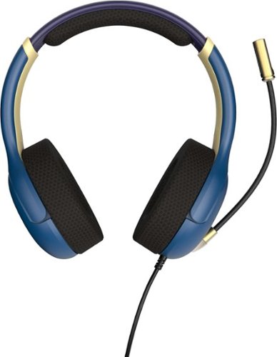 PDP AIRLITE Wired Gaming Headset For Nintendo Switch, Nintendo Switch - OLED Model, & Nintendo Switch Lite - Brave Blue BUY IN EUROPE