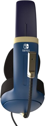 PDP AIRLITE Wired Gaming Headset For Nintendo Switch, Nintendo Switch - OLED Model, & Nintendo Switch Lite - Brave Blue BUY IN MIDDLE EAST
