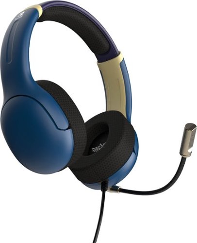 PDP AIRLITE Wired Gaming Headset For Nintendo Switch, Nintendo Switch - OLED Model, & Nintendo Switch Lite - Brave Blue BUY IN AUSTRALIA