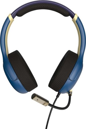 PDP AIRLITE Wired Gaming Headset For Nintendo Switch, Nintendo Switch - OLED Model, & Nintendo Switch Lite - Brave Blue BUY IN SINGAPORE